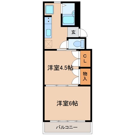 オーナーズマンションの物件間取画像